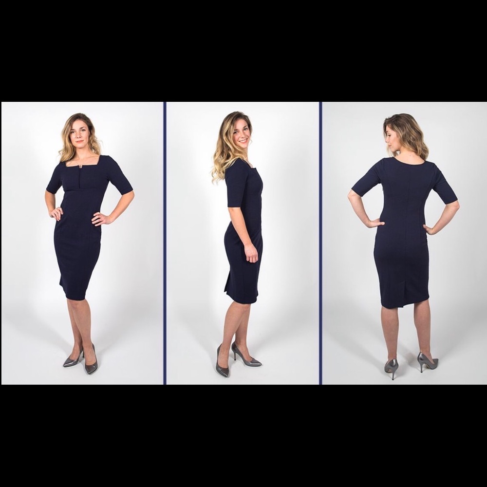 Betabrand Executive Ponte Dress